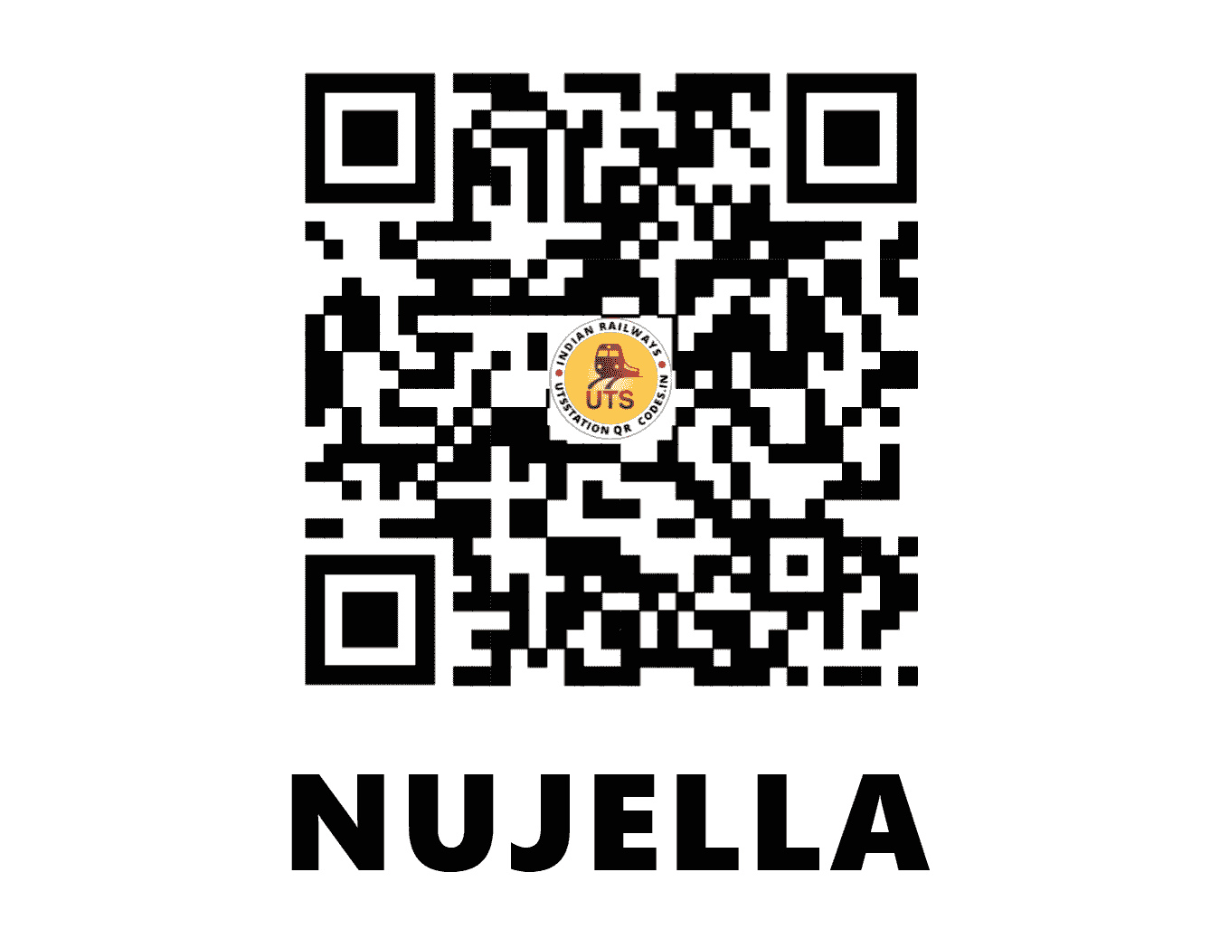 UTS QR Code for NUJELLA - NUJ - SC (ANDHRA PRADESH)